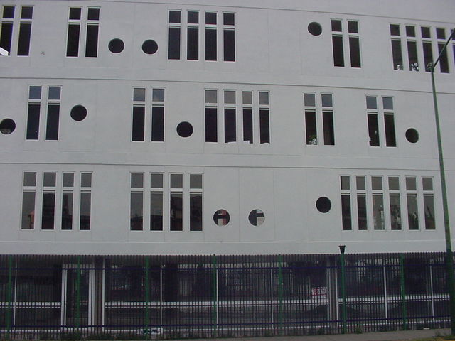 Fachada Edificio Administrativo Inter, terminado 2009